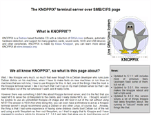 Tablet Screenshot of knoppix.manty.net